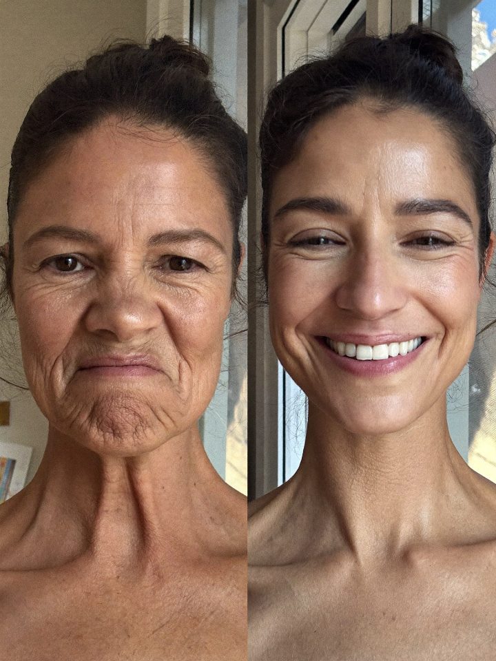Customer before and after result